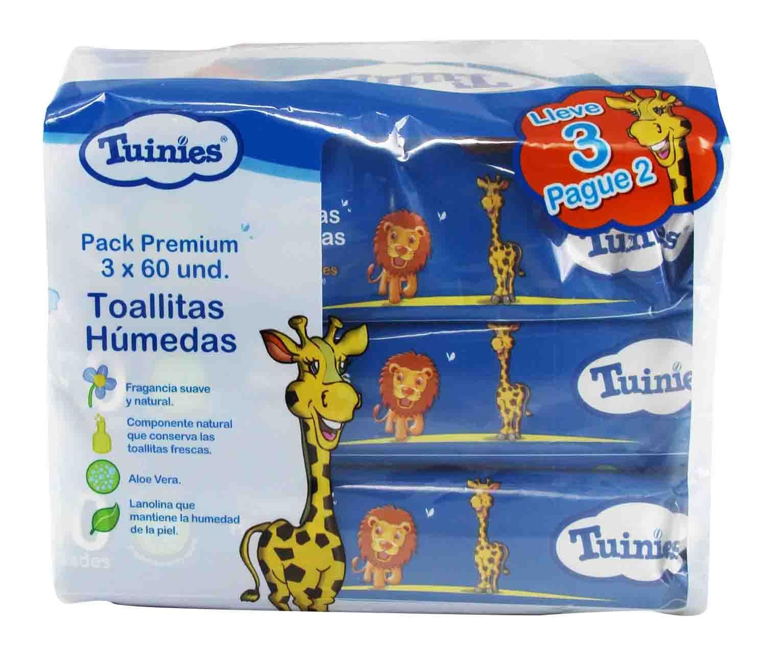 TUINIES TOALLAS HUMED 60 UND 552776