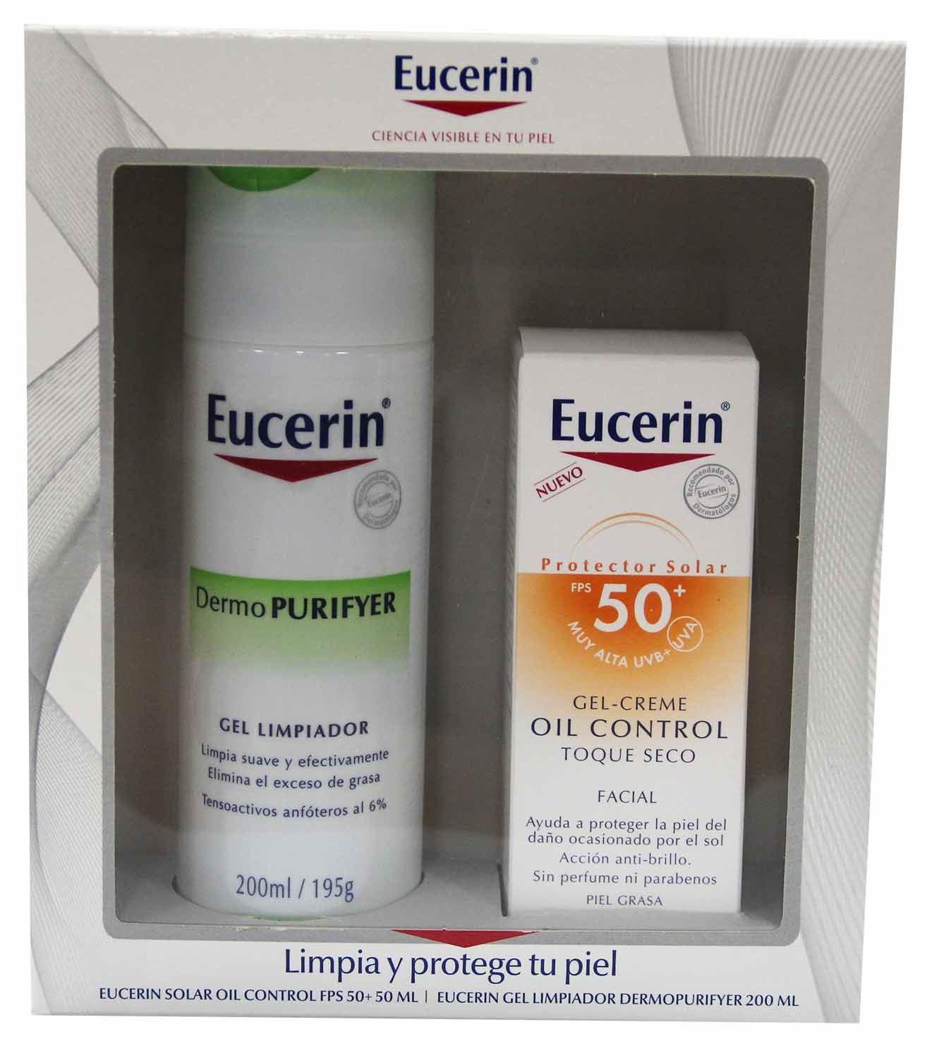 EUCERIN GEL LIMP DERM+SOLAR OIL50 556604